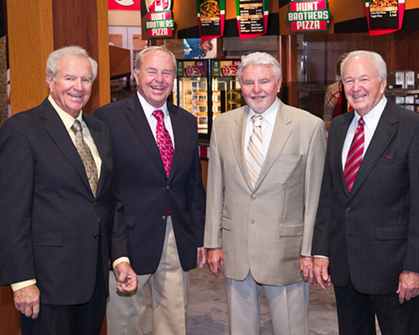 Brothers Don, Charlie, Lonnie and Jim Hunt (L to R)