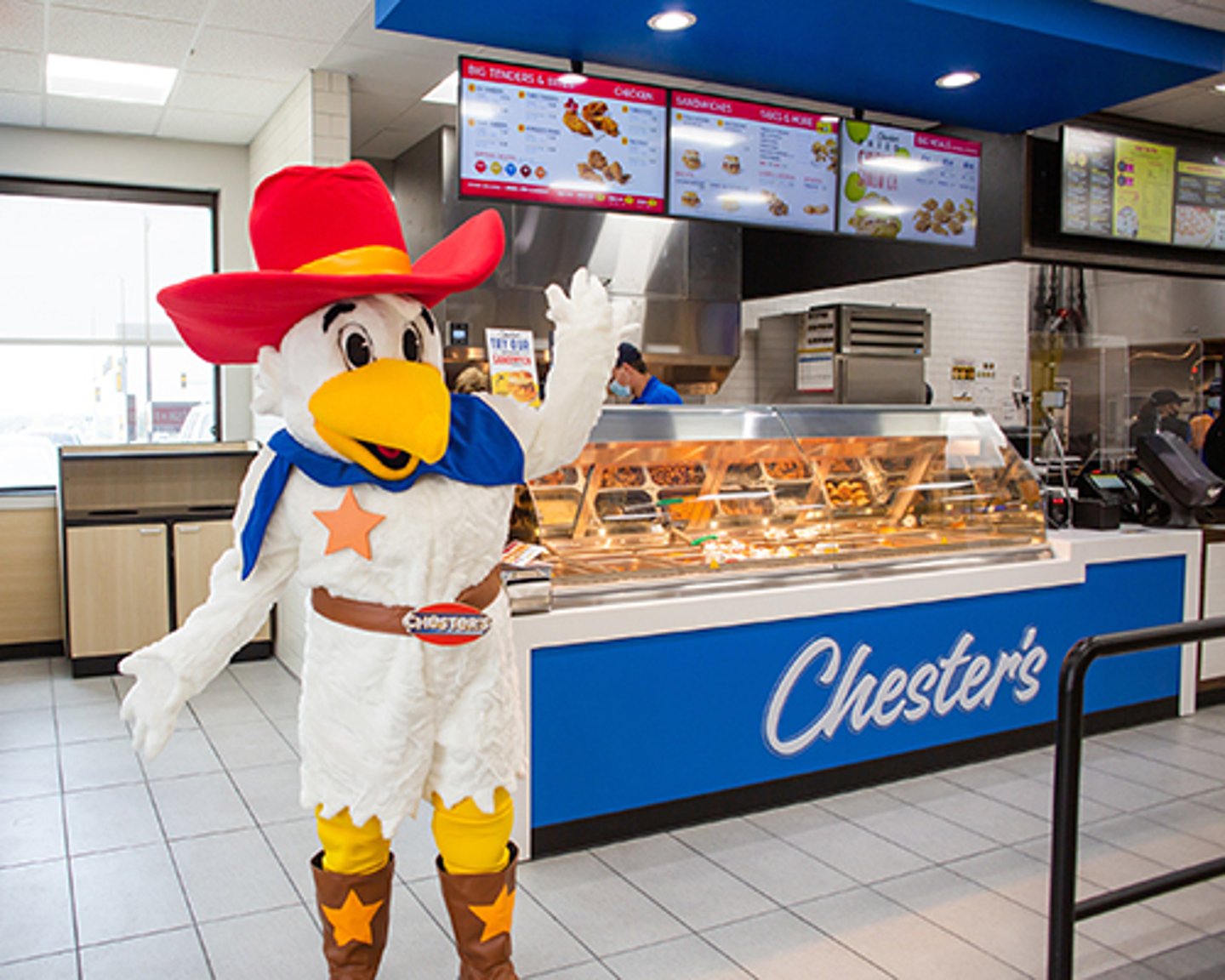 Chester's Chicken store redesign