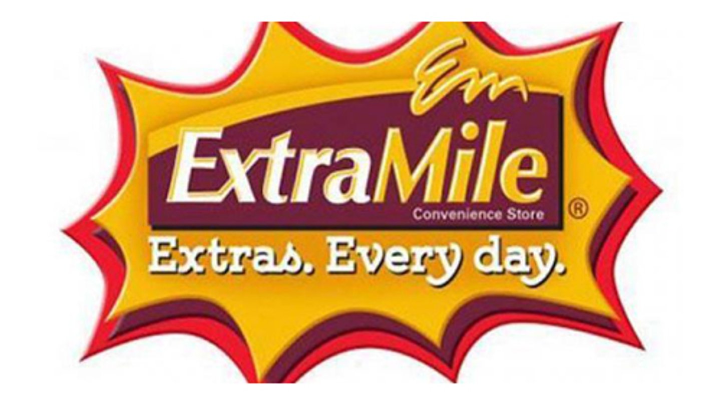 Logo for ExtraMile Convenience Stores