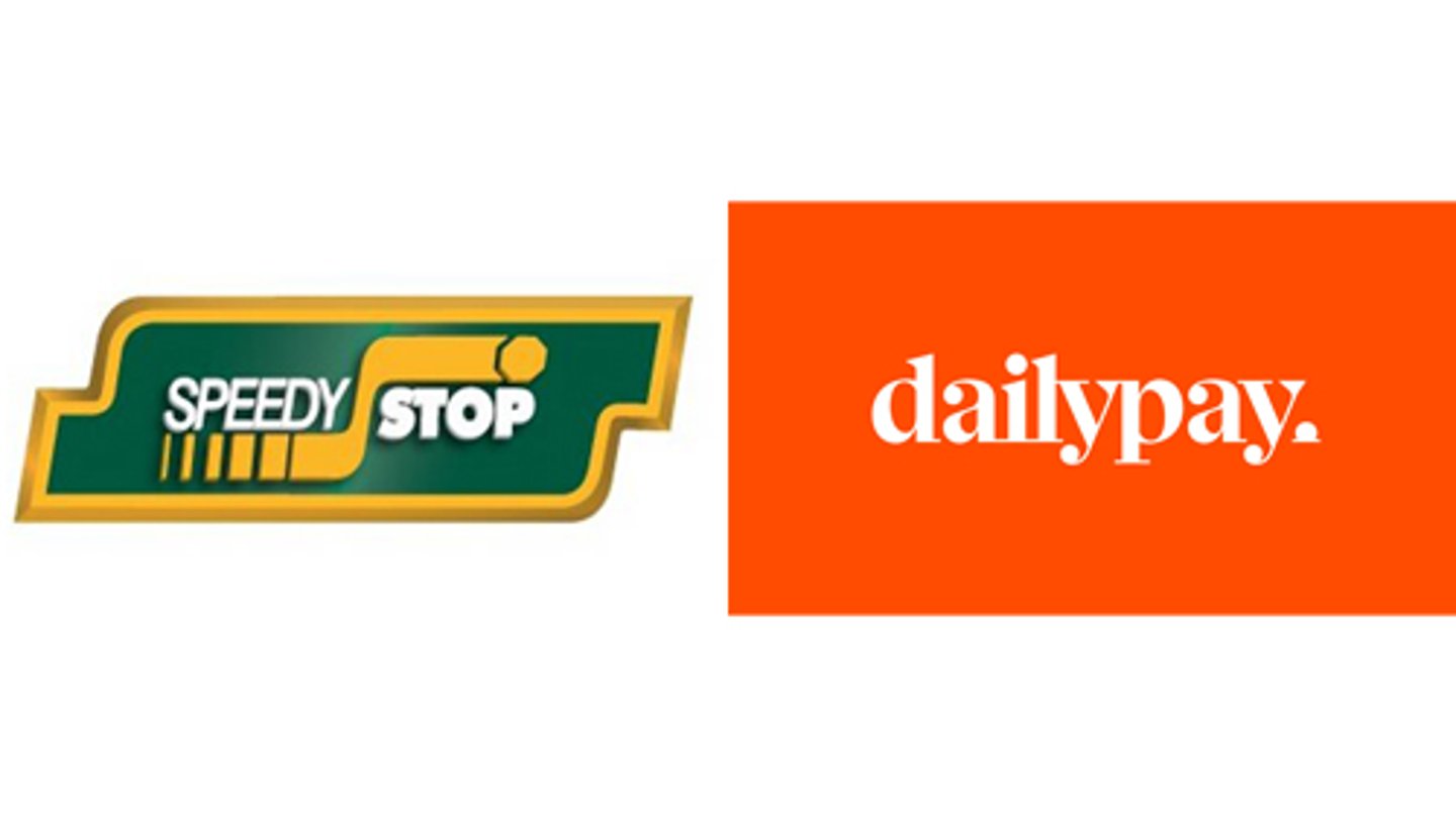 Logos for Speedy Stop and Daily Pay