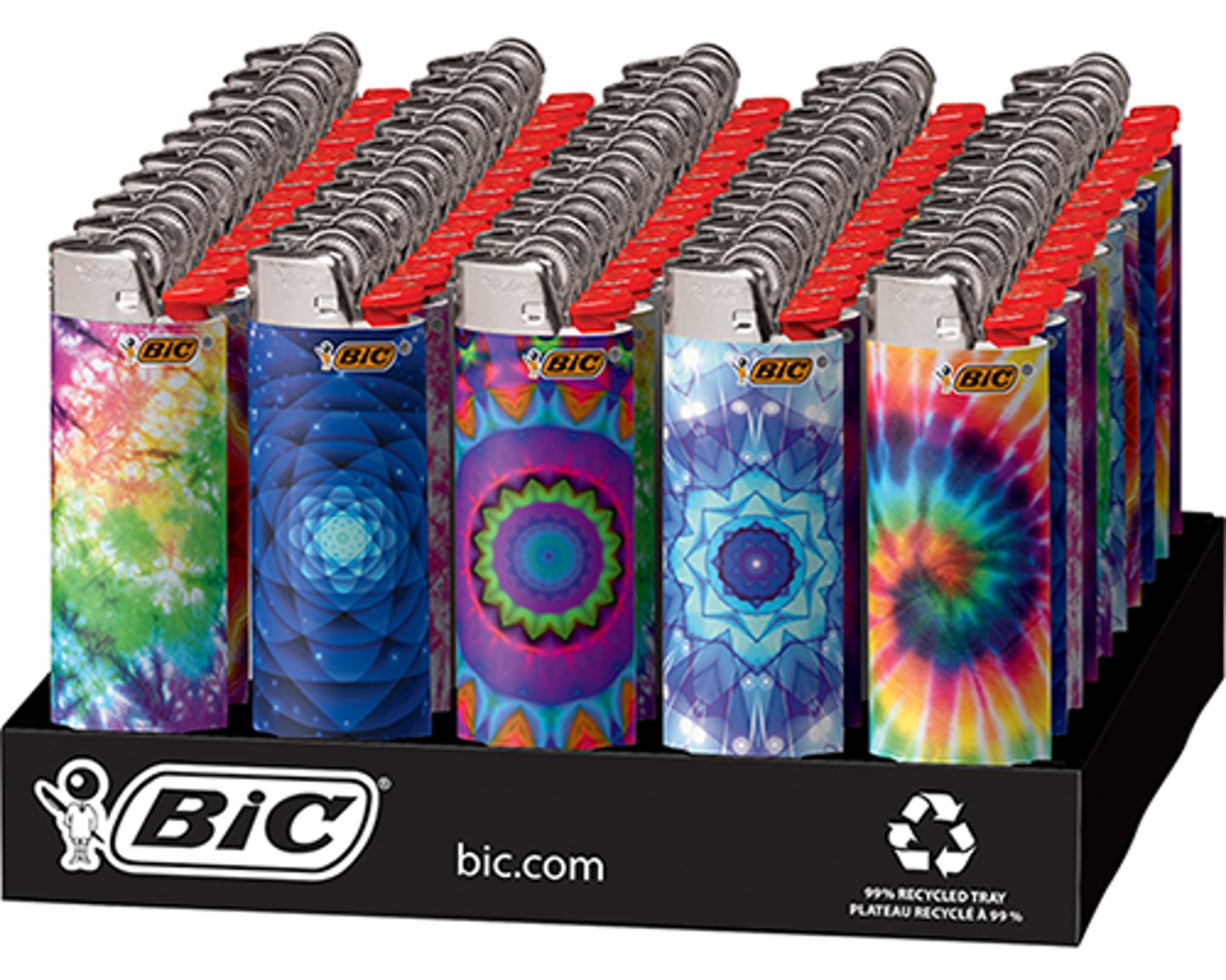 BIC Special Edition Psychedelic Patterns Lighter Series