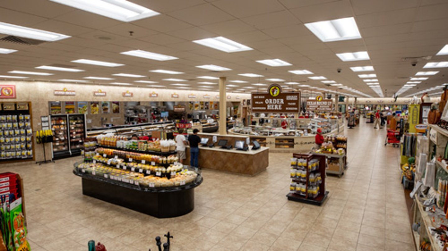 An interior overview of Buc-ee's Kentucky