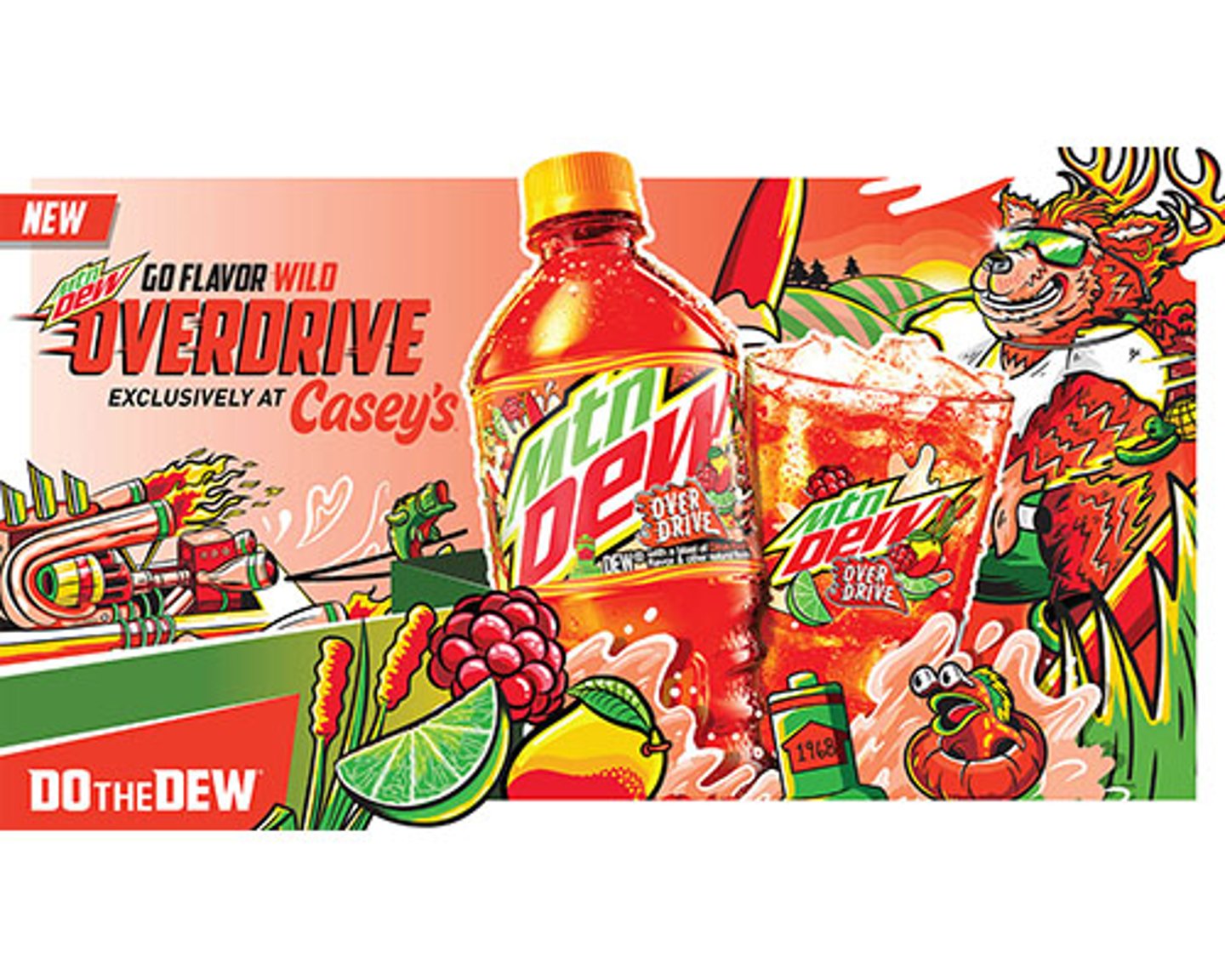 Mountain Dew Overdrive at Casey's