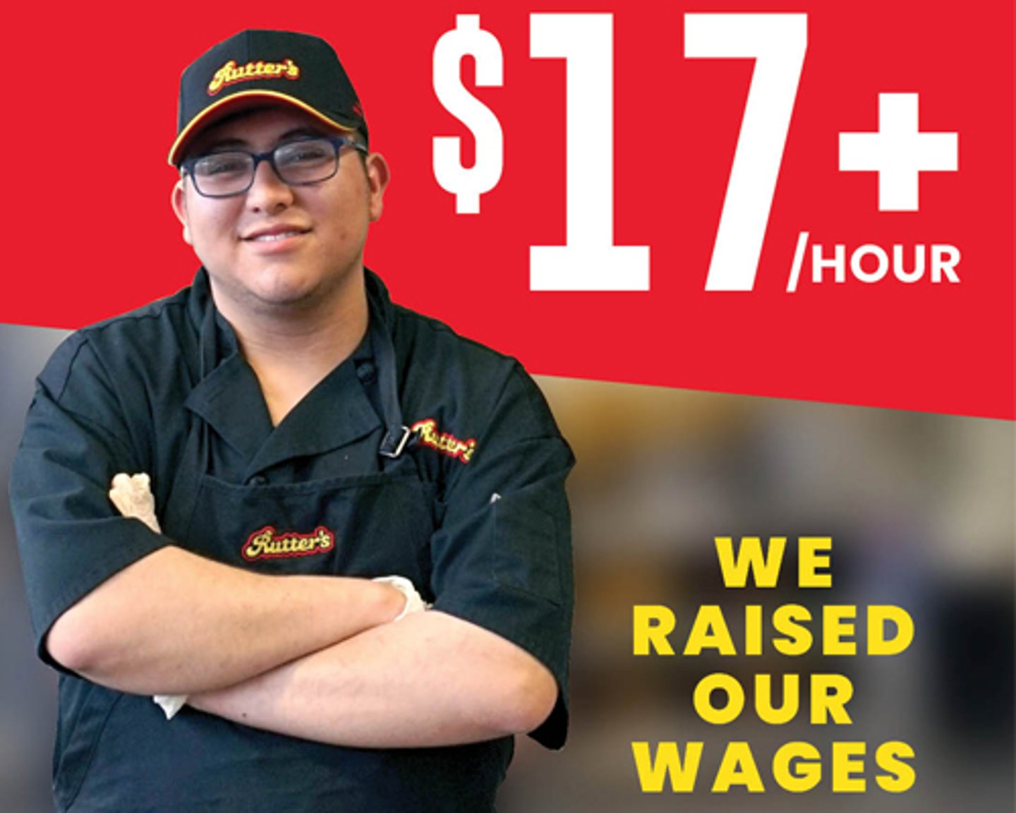 Rutter's is hiring at $17 per hour