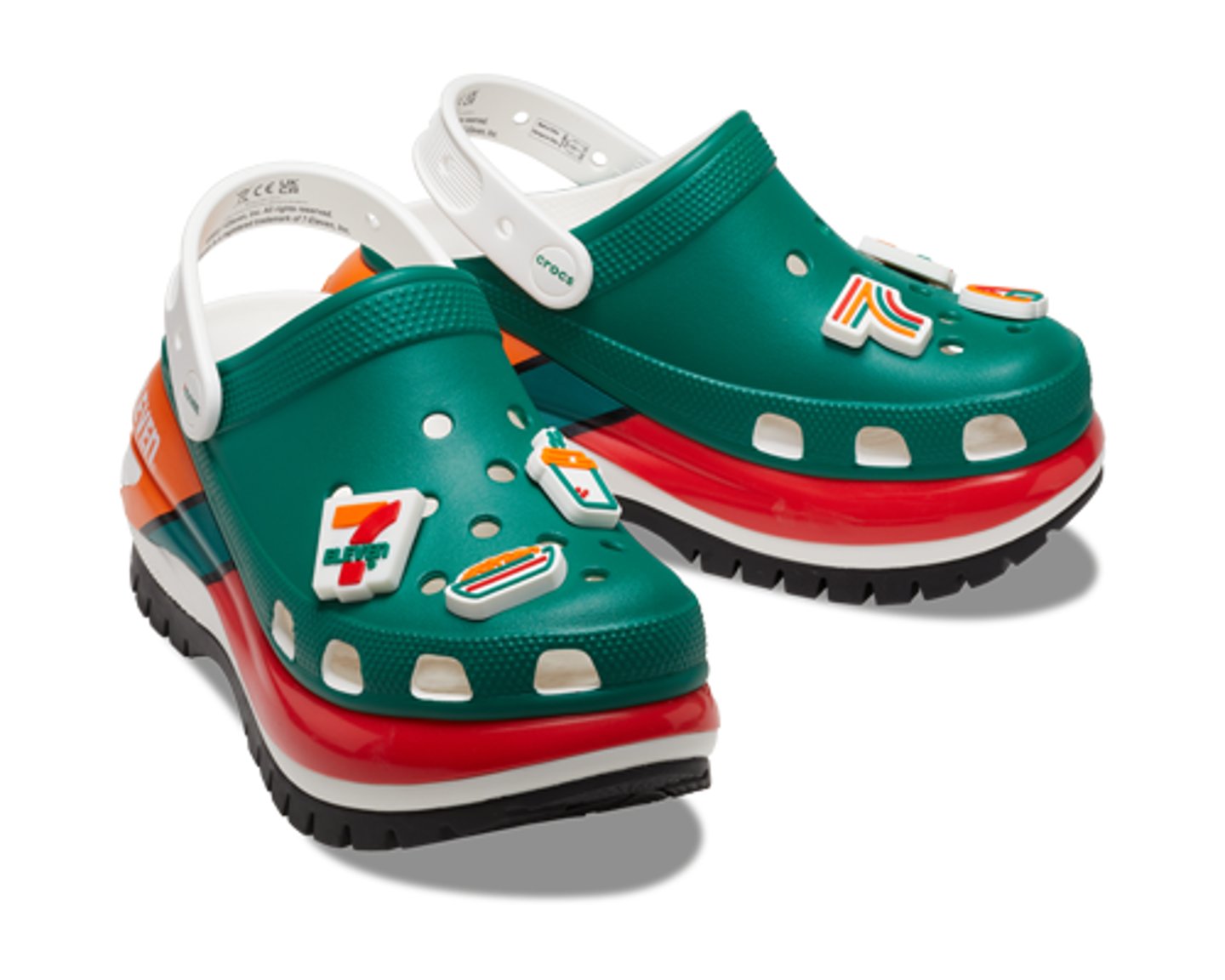 7-Eleven X Crocs Mega Crush Clog