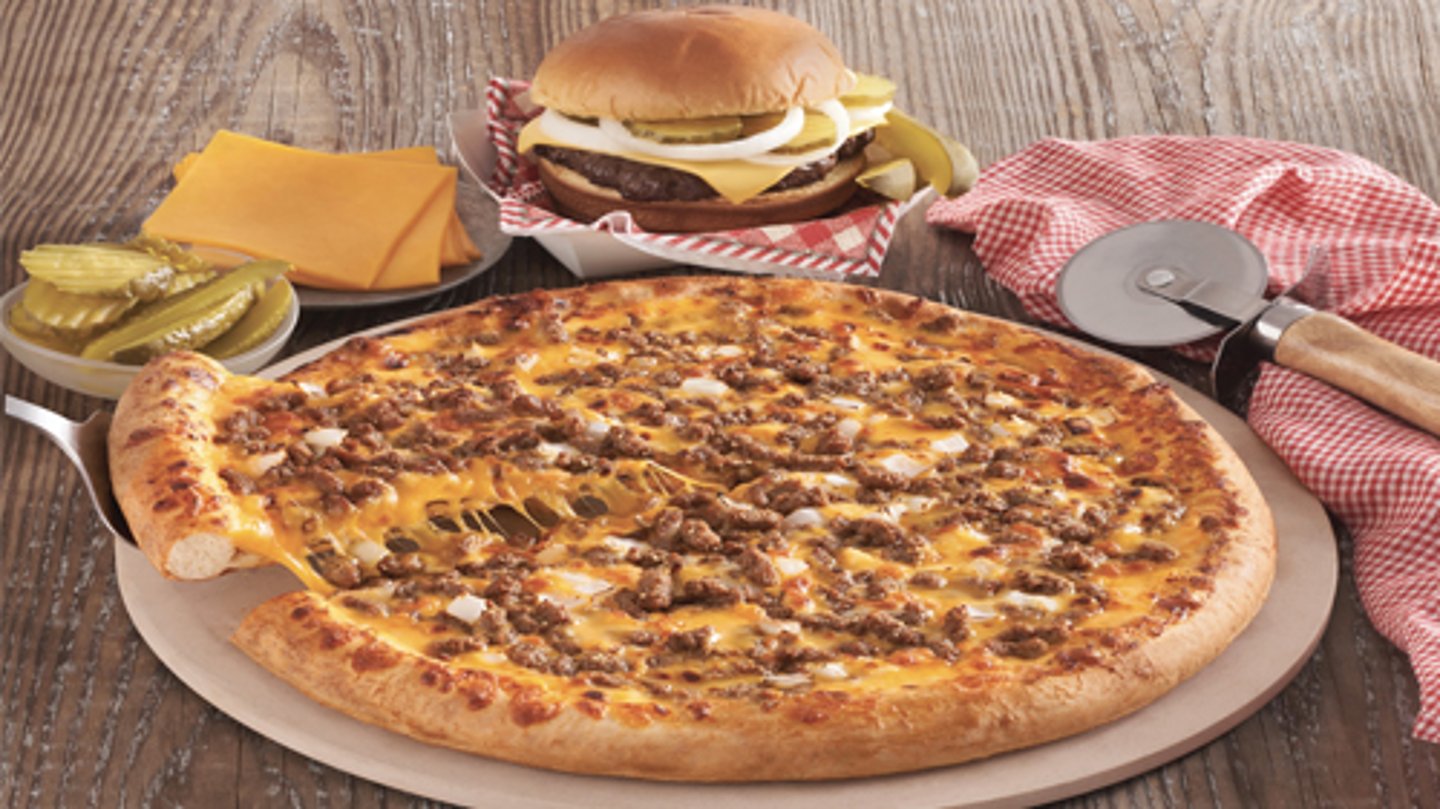 Hunt Brothers Pizza Cheeseburger Pizza 