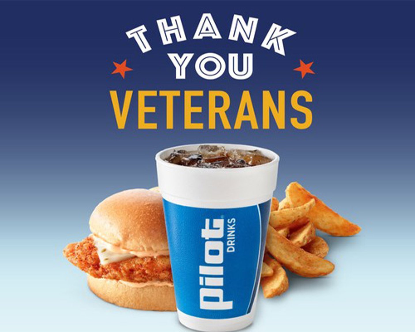 Pilot Co. veterans day promo