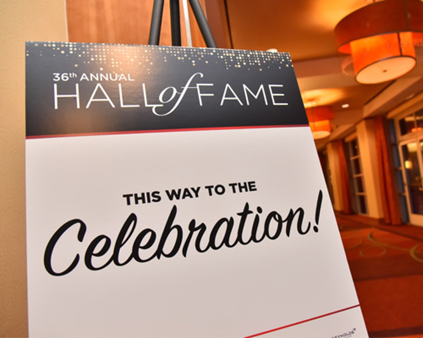 Sign welcoming attendees to the 2022 CSNews Hall of Fame