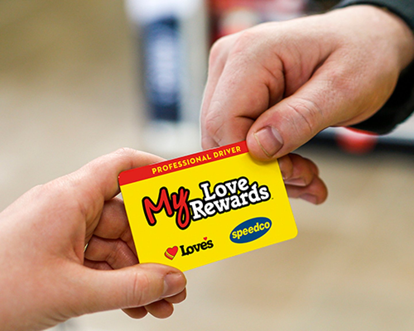 My Love Rewards card