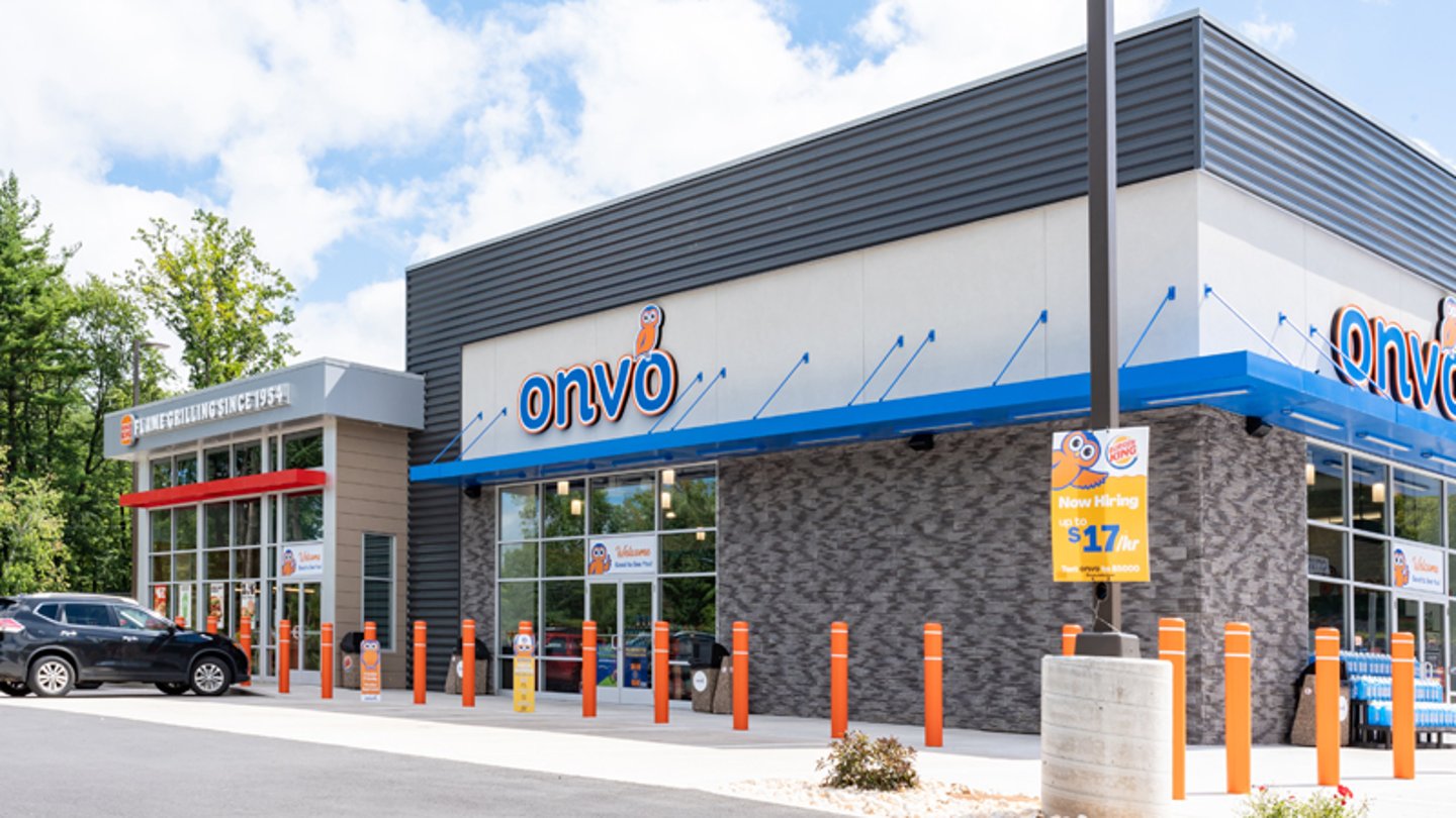 Onvo travel center in Dorrance Township, Pa