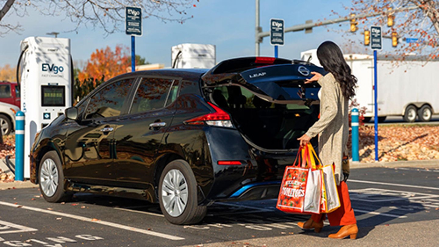 EVgo charging station