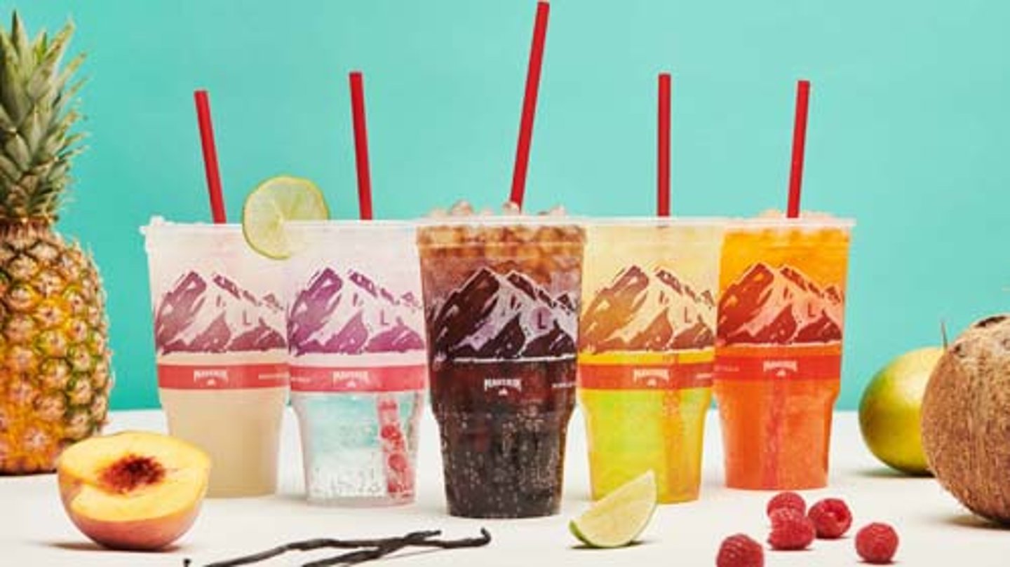 dispensed beverages in Maverik's Mixology program