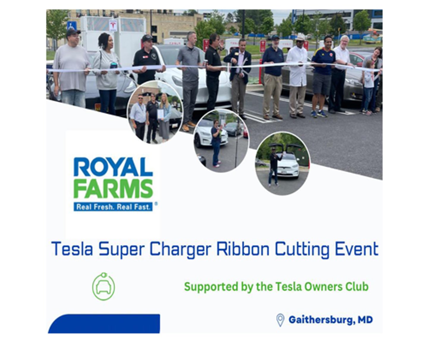 Royal Farms Tesla Charger