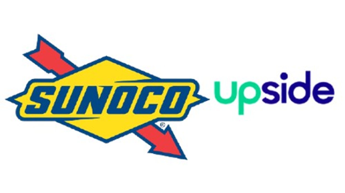 Sunoco and Upside logos