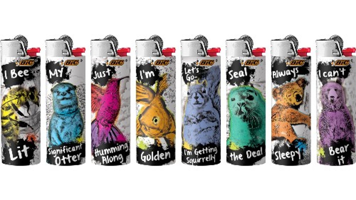 BIC Special Edition Party Animal Lighters