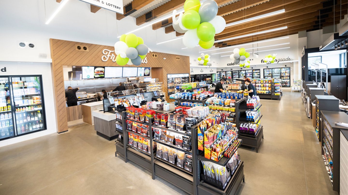 Inside the Dash In store in Loudoun County Virginia