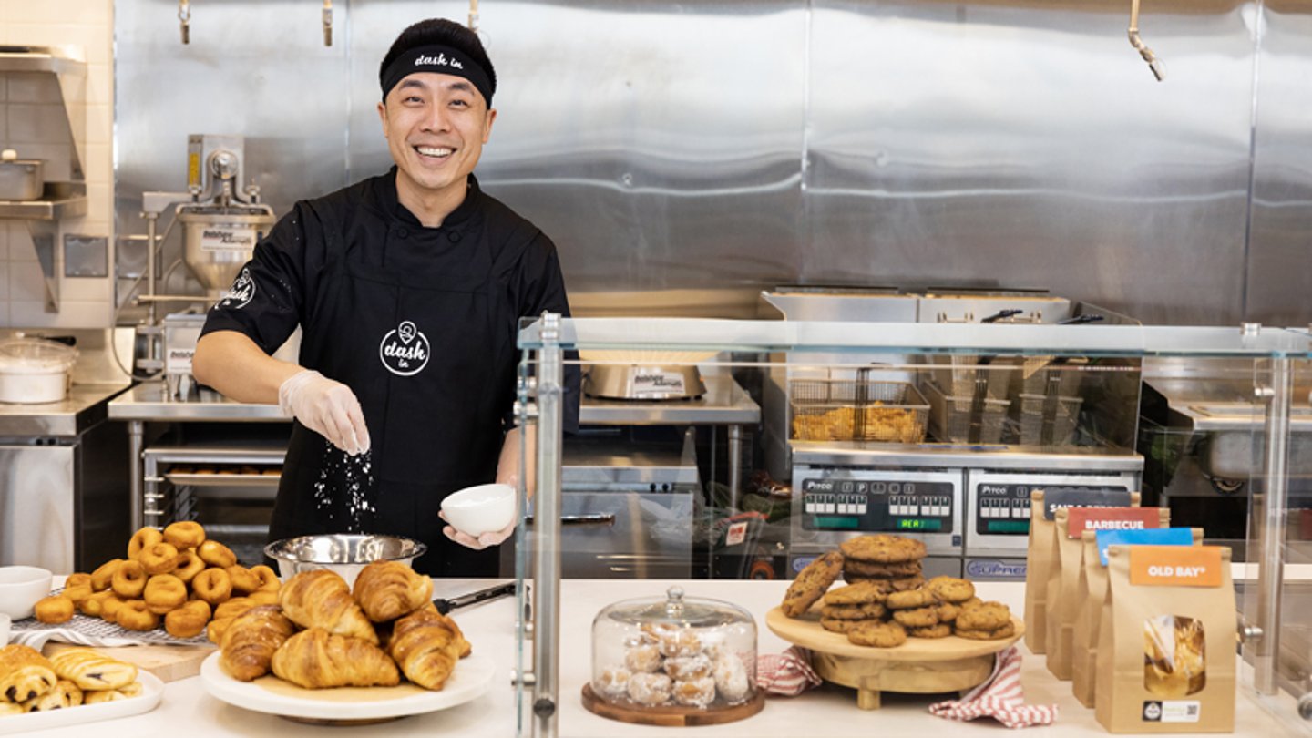 Dash In's central kitchen in Loudoun County Virginia