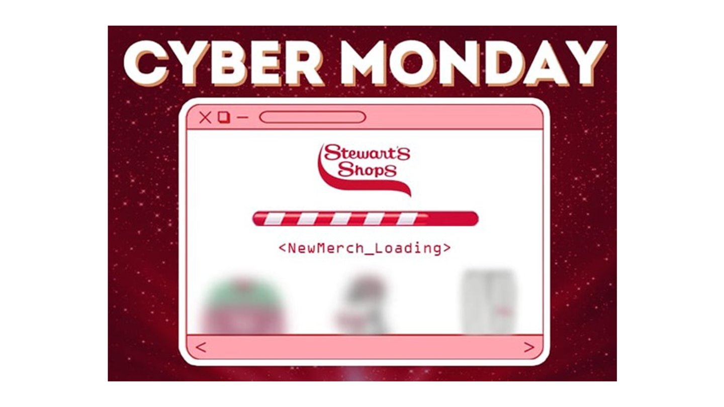 Stewart's Shops_Cyber Monday merchandise drop 2024