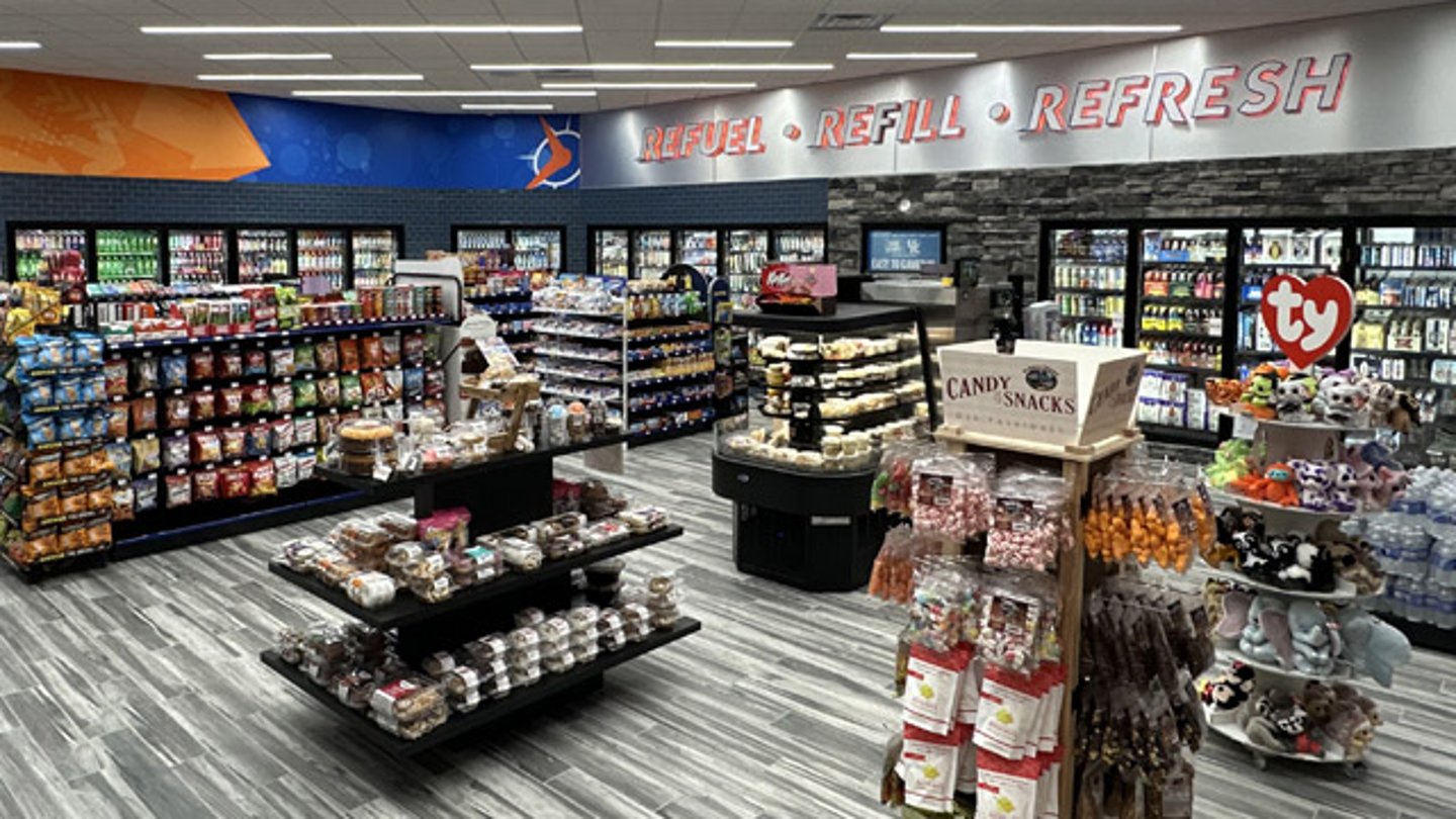 Inside a Go Time convenience store in Kentucky