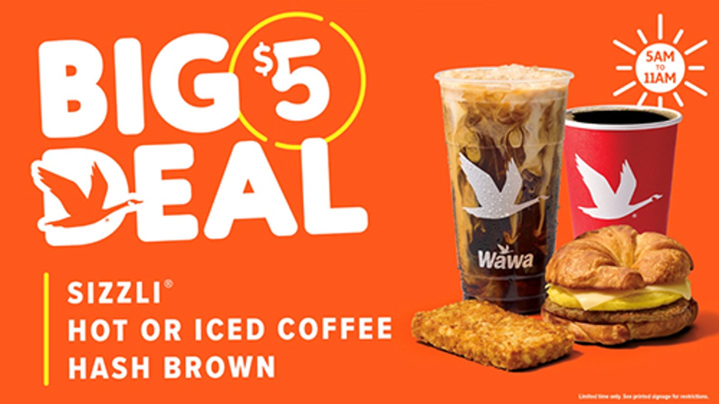 Wawa's $5 Big Breakfast Deal