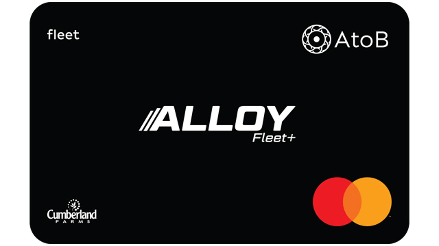 EG America's fleet card with Alloy