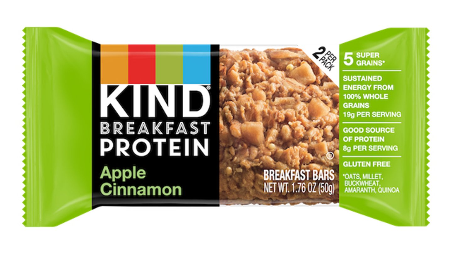 Kind Apple Cinnamon Breakfast Protein Bar  
