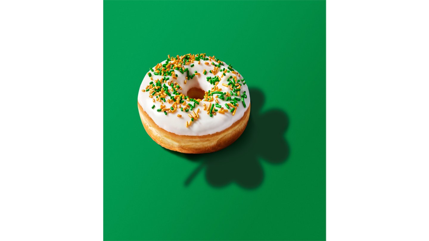 7-Eleven St. Patrick's Day doughnut