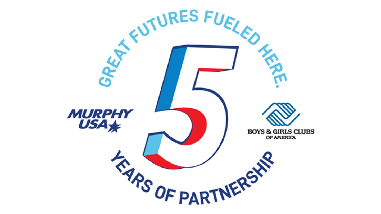 Logo for Murphy USA Inc. marked the five-year anniversary of its partnership with Boys & Girls Clubs of America