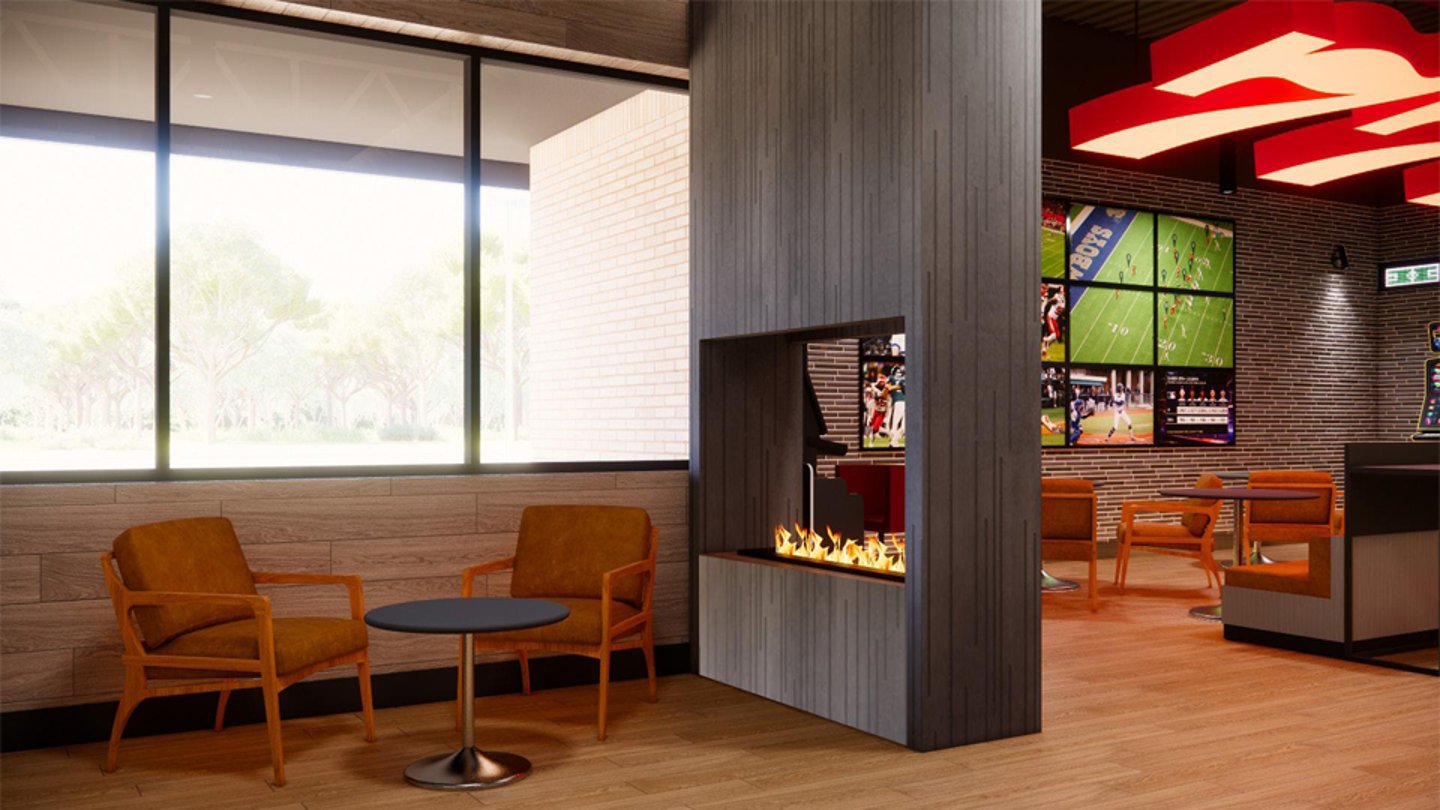 Rutter's bar & lounge rendering