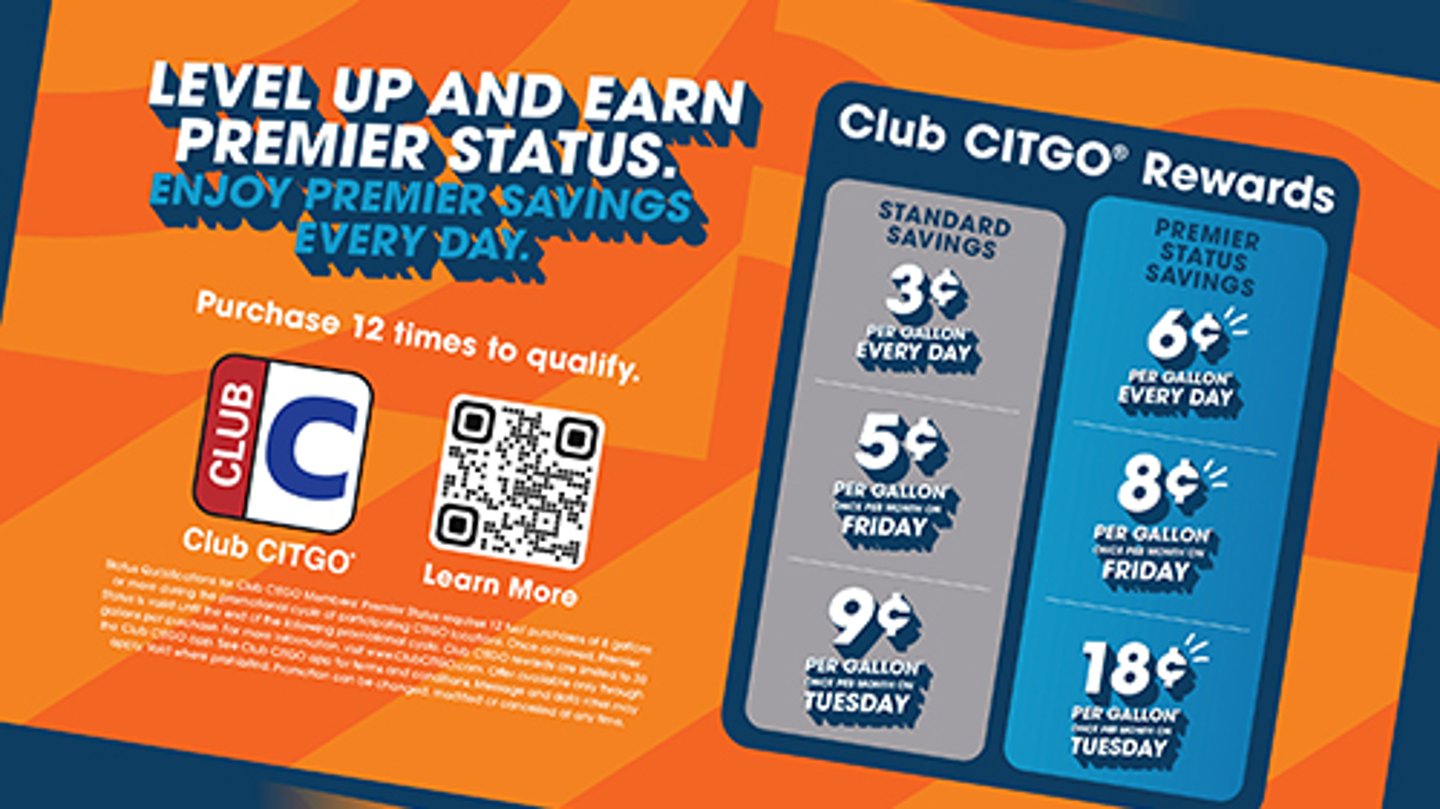 Club CITGO Premier Status
