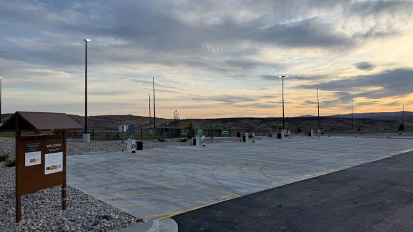 The Love's RV location in Carlin, Nevada