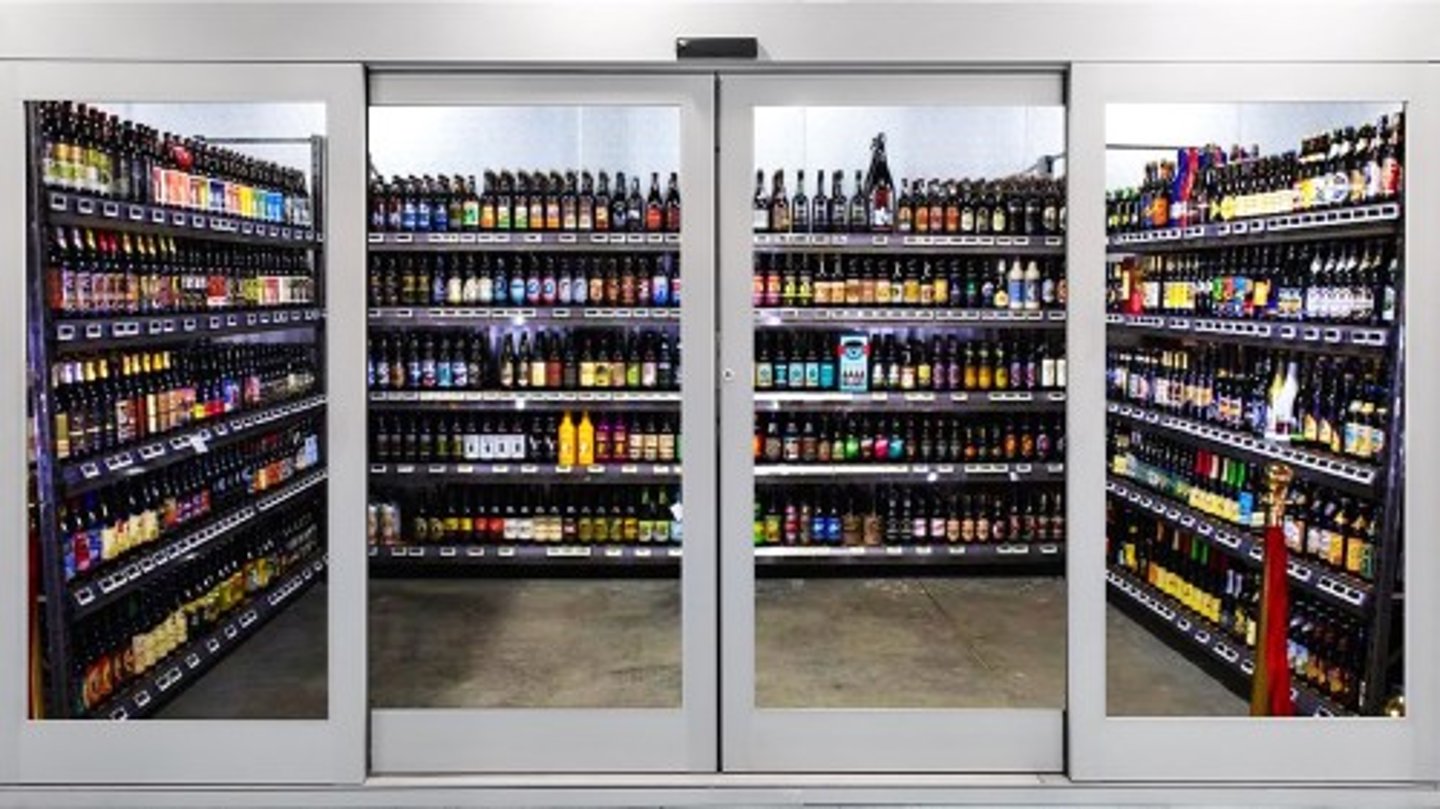 Anthony Automatic Beer Cave Door