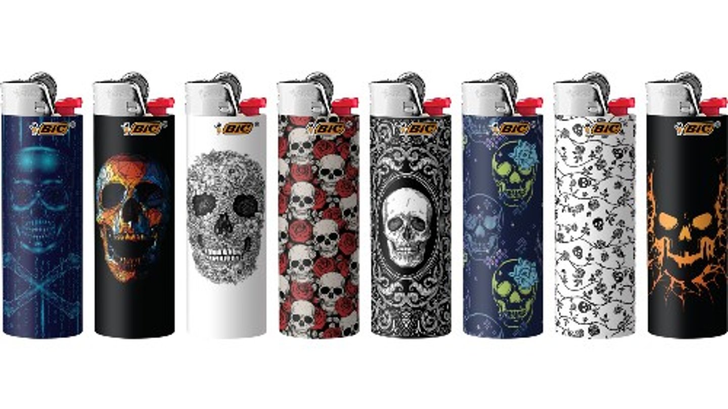 BIC Special Edition Skulls Lighters