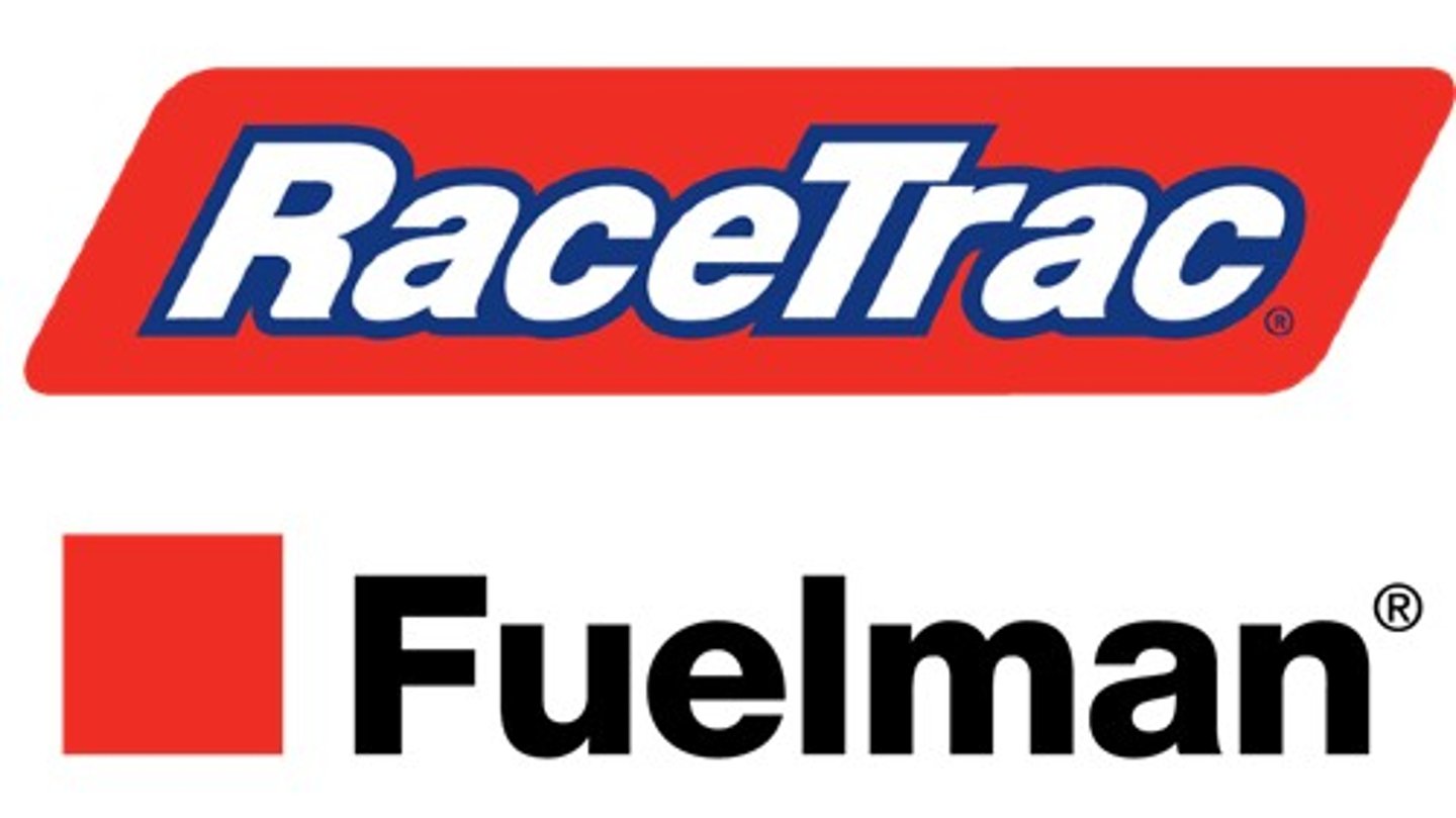 RaceTrac and Fuelman logos