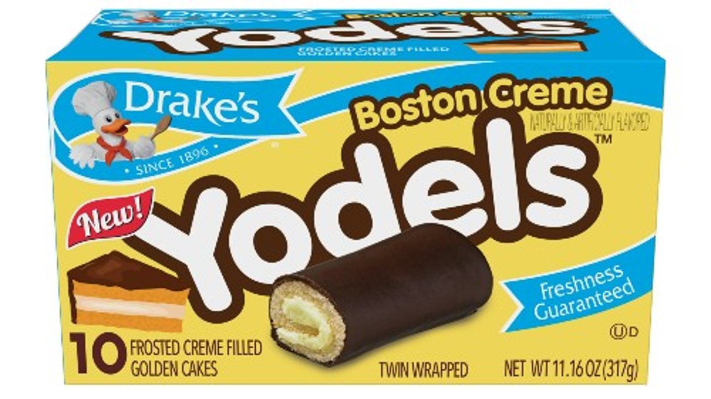 Drakes Boston Creme Yodels