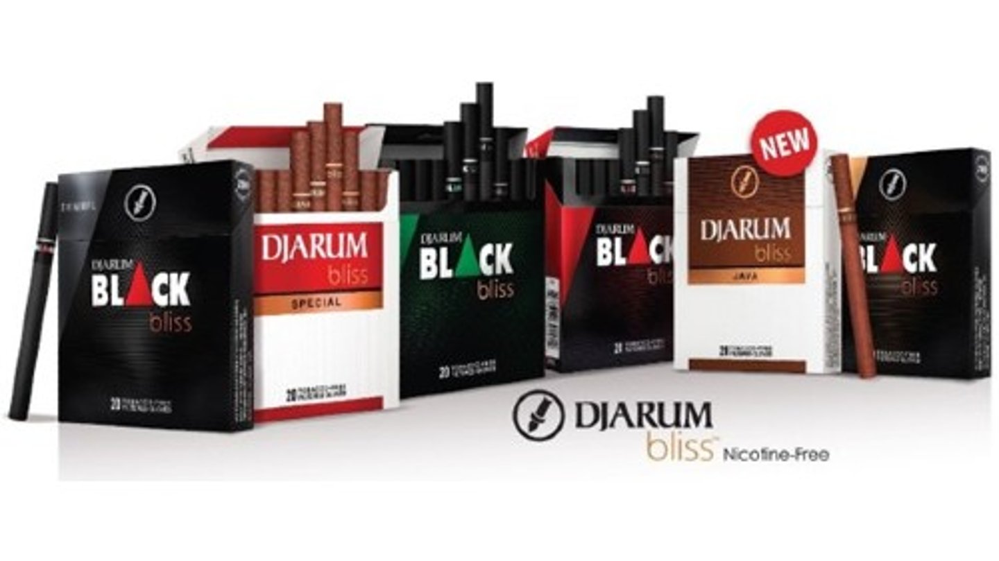 Kretek International Nicotine-Free Djarum Clove Smokes 