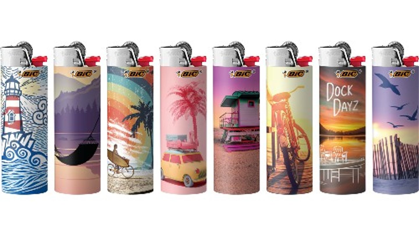 BIC Special Edition Vacation Lighters