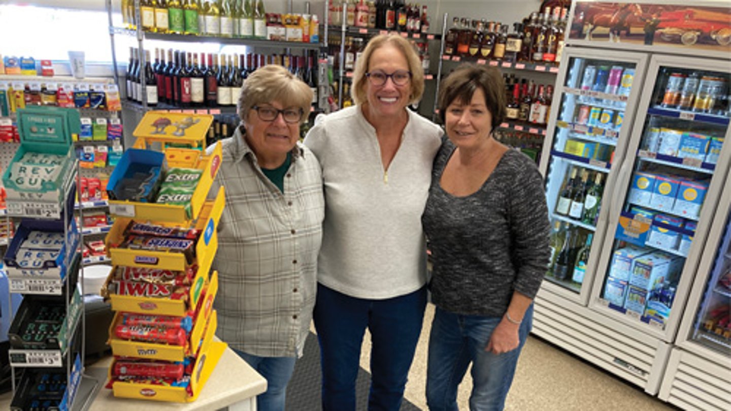 Double D owners Debbie Groesch and Mary Jo Keeven and manager Kay VandeVen 