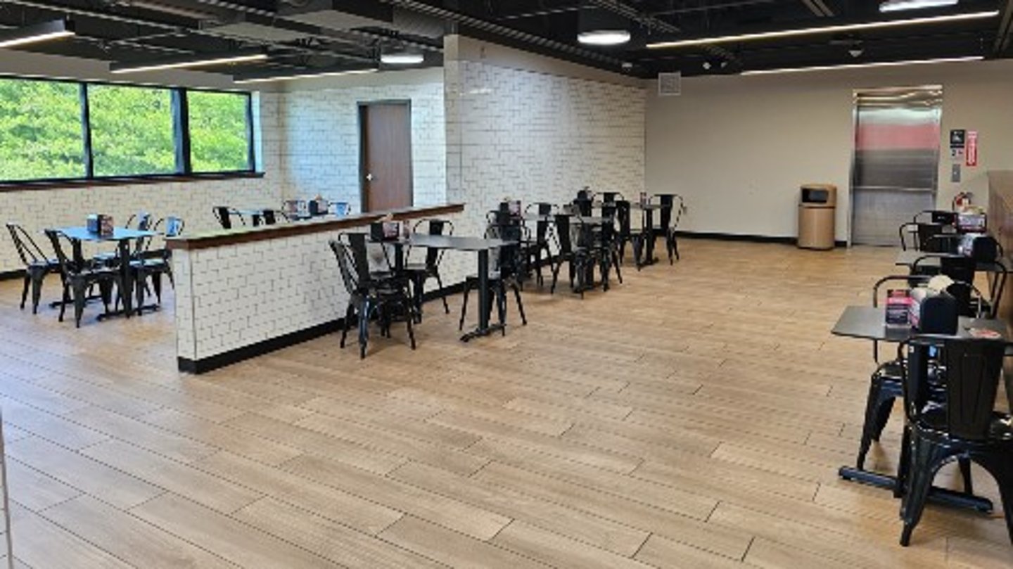 Mezzanine level of Rutter's York-based store