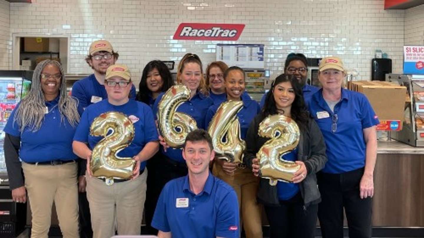 Indiana-based RaceTrac Travel Center team members 