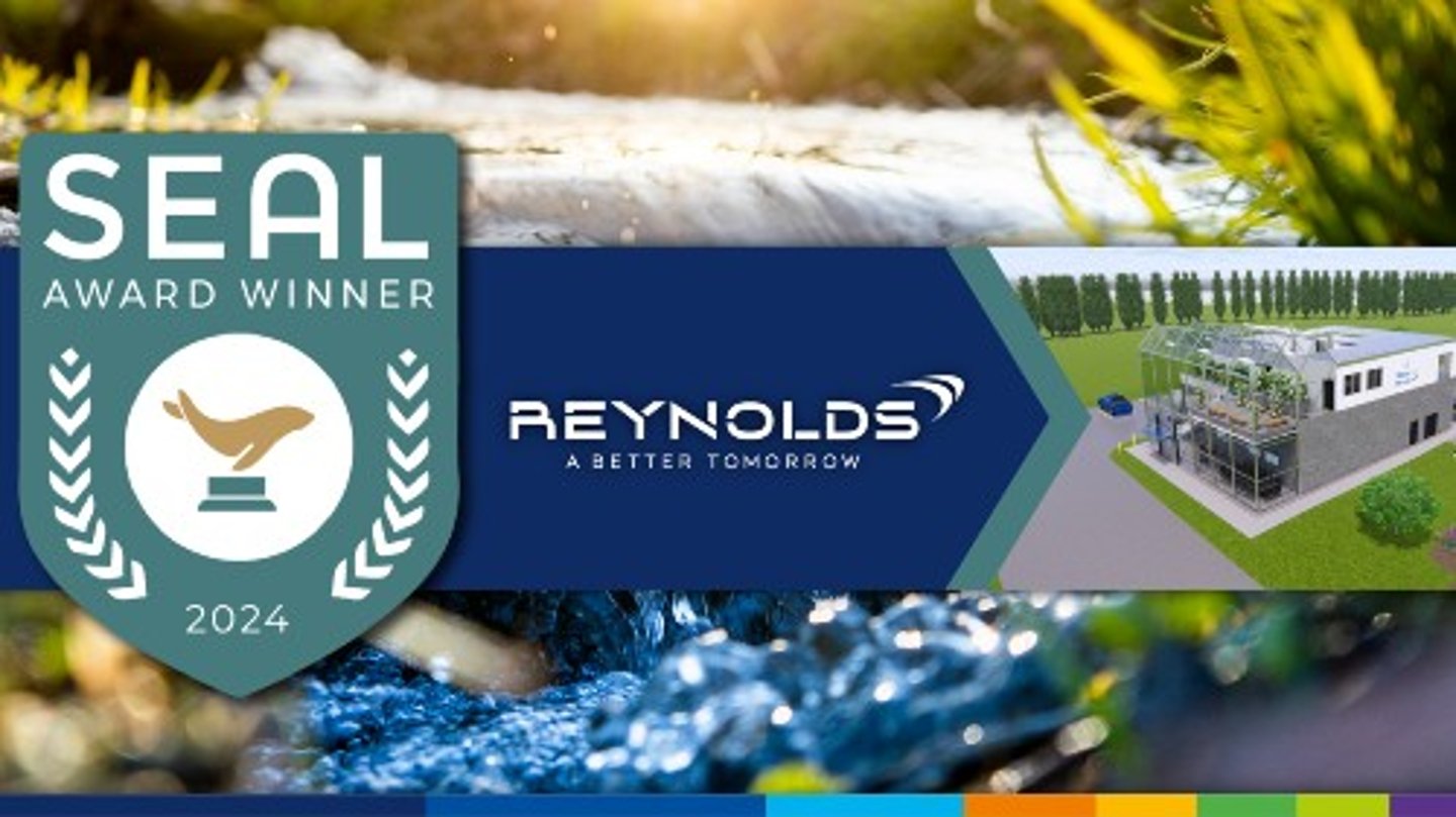 Reynolds Seal Award winner banner