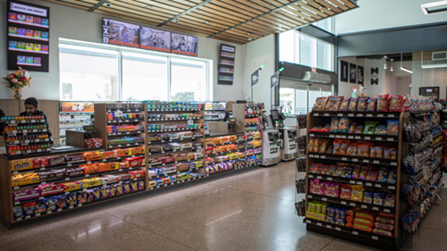 Inside look at the products at a TXB c-store