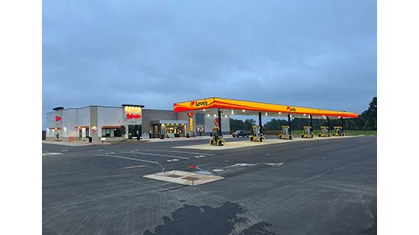 Love's Travel Stop in Rural Hall, North Carolina