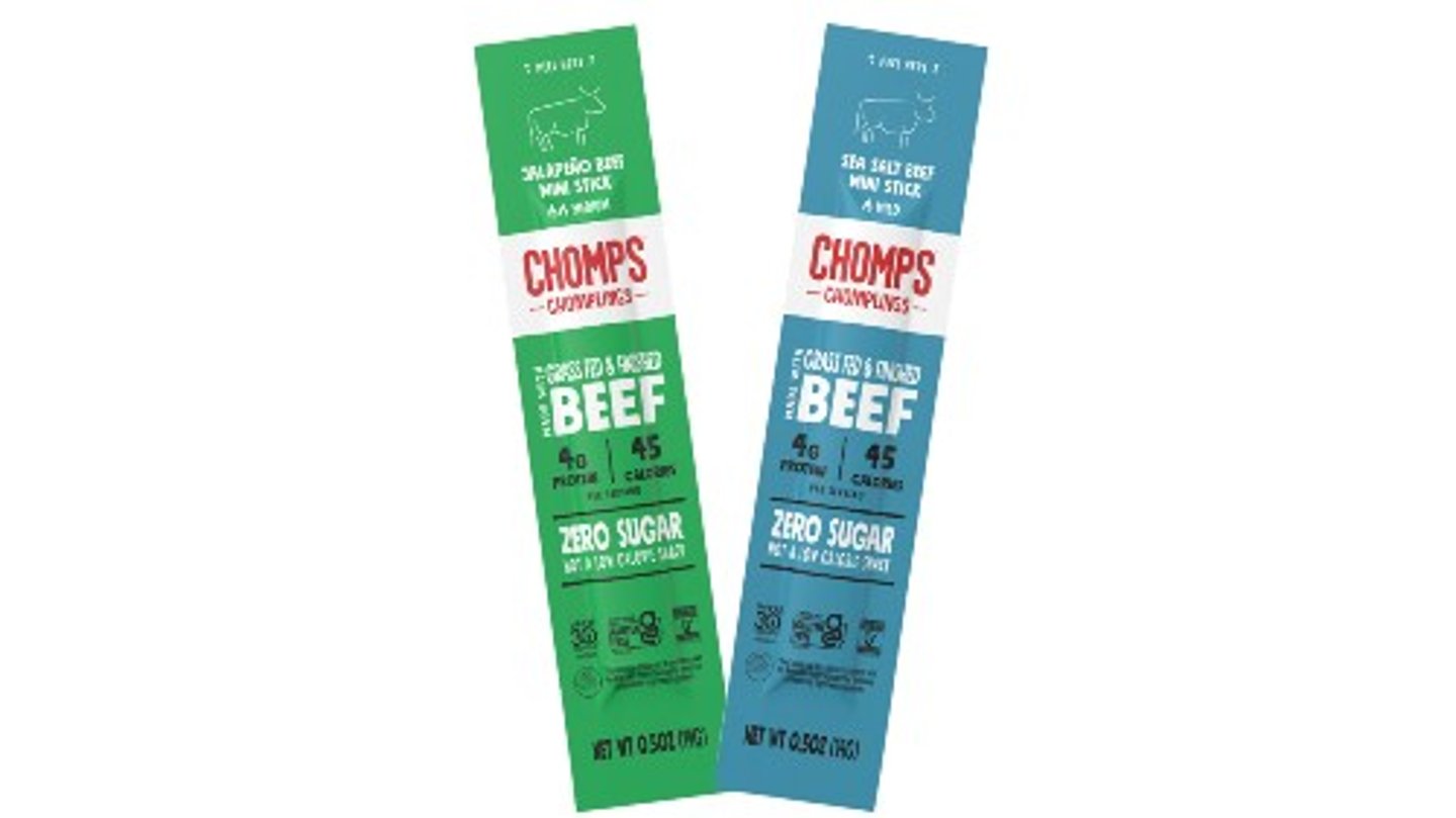 Chomps Chomplings jerky snacks