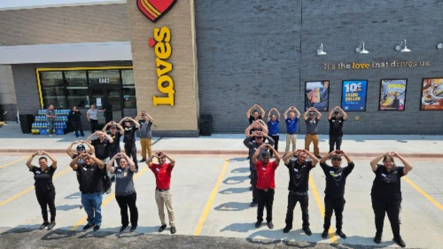 Love's Travel Stop in Las Cruces, New Mexico