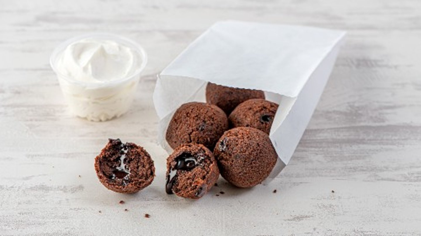 Rich’s Double Chocolate Filled Donut Bites