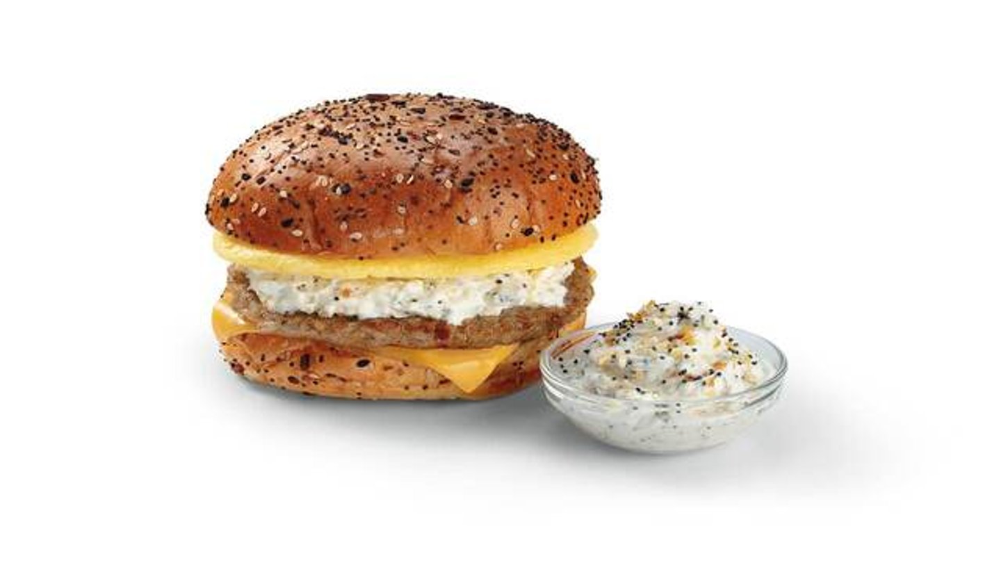 A seasonal breakfast sandwich at 7-Eleven