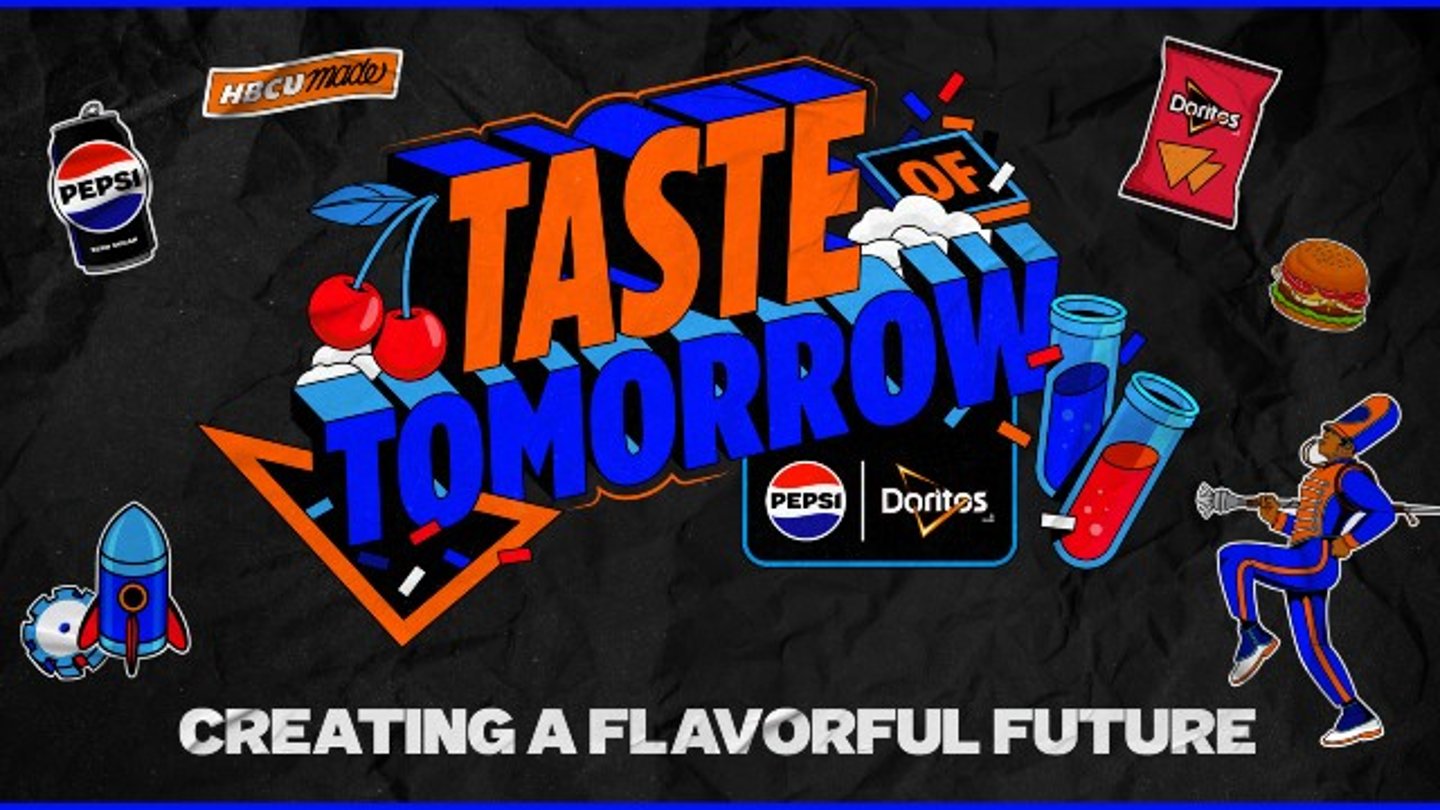 Pepsi Taste of Tomorrow banner