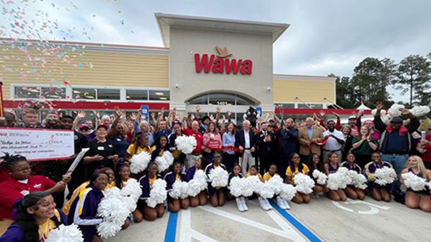 Wawa grand opening in Bainbridge, Ga.