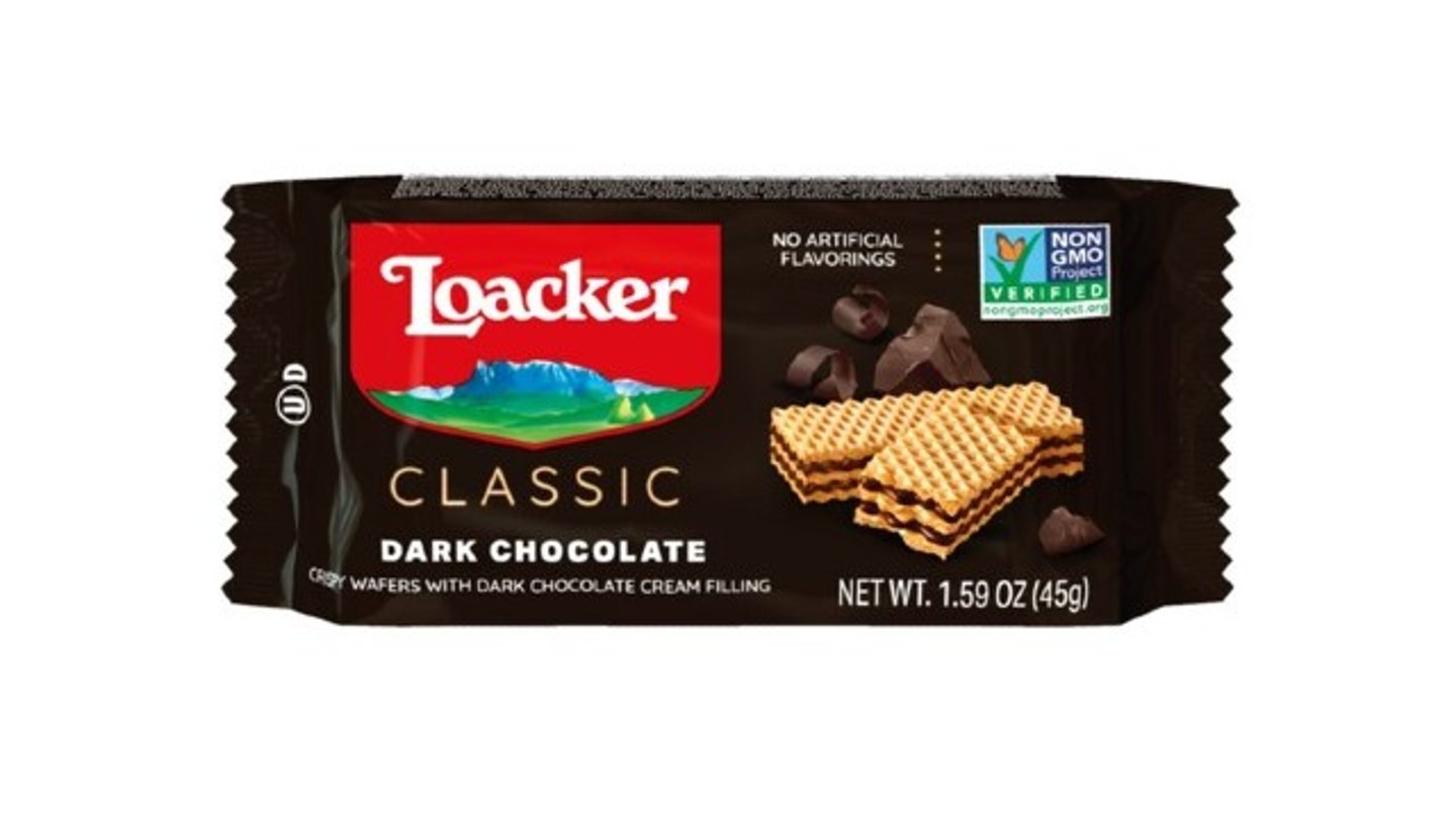 Loacker Original Dark Chocolate Wafers